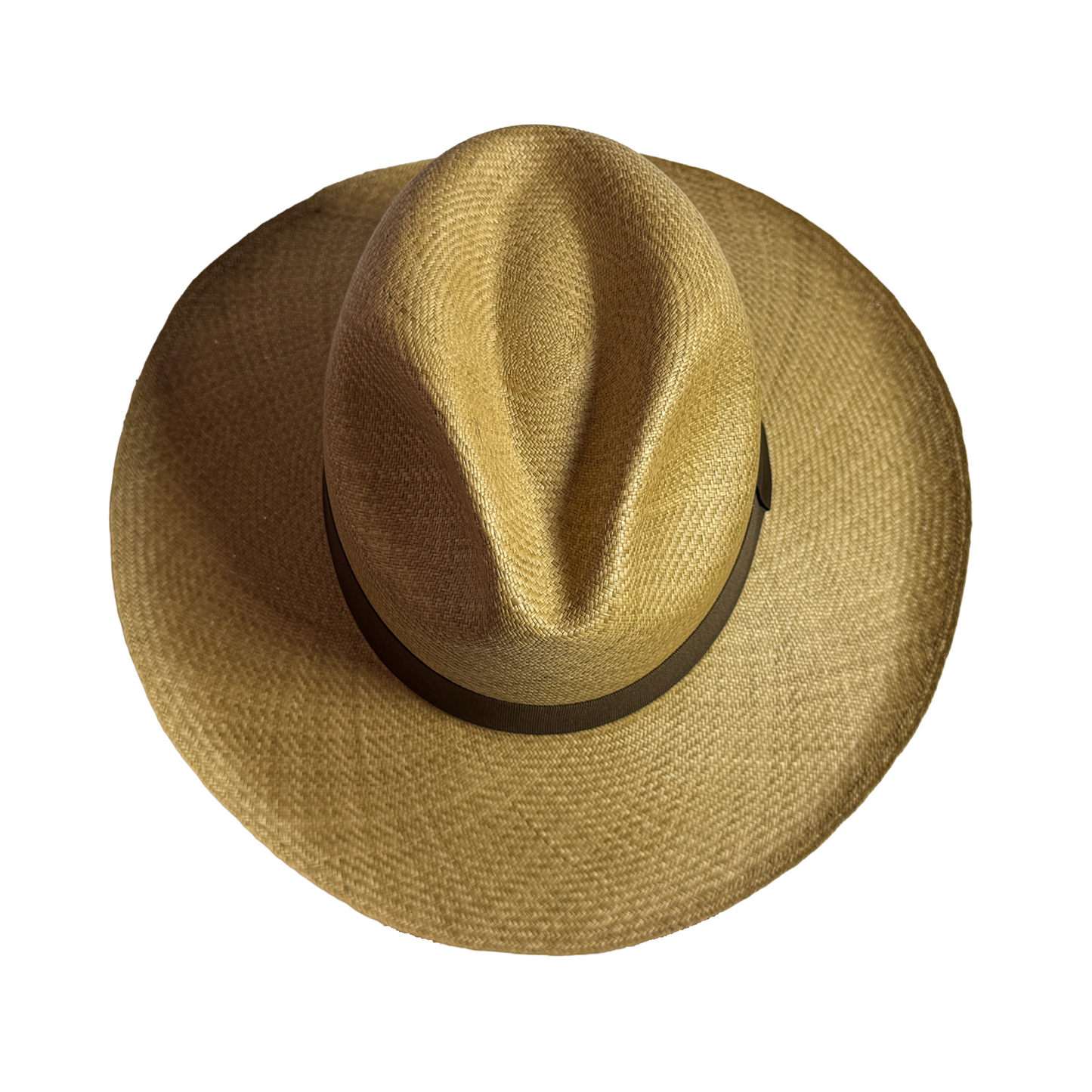 Sombrero de paja toquilla tejido a mano tipo panama