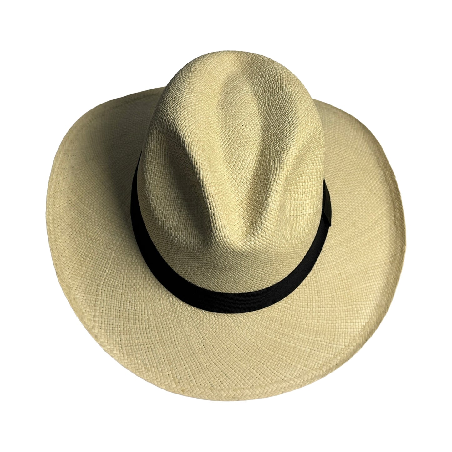 Sombrero de paja toquilla tejido a mano tipo panama