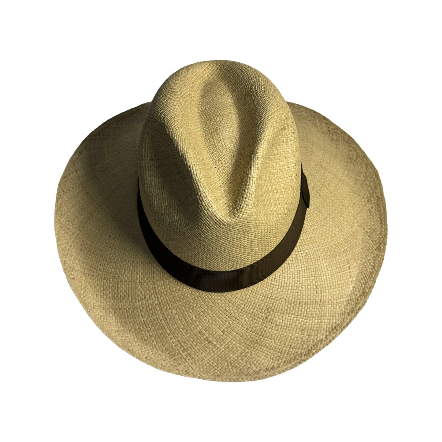 Sombrero de paja toquilla tejido a mano tipo panama